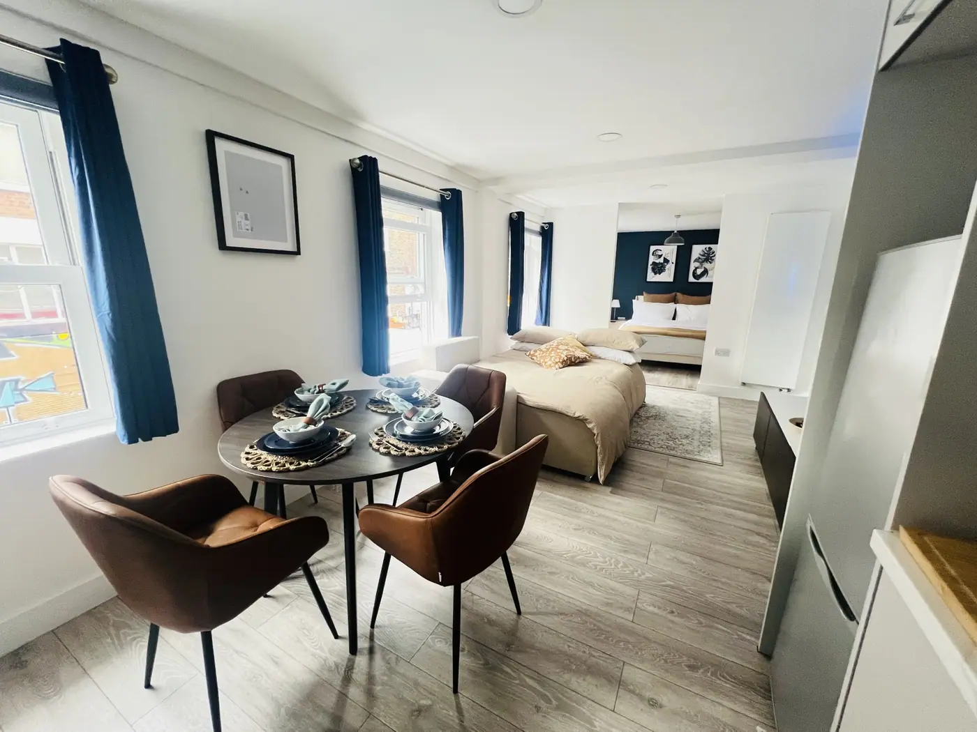 FT1 Brick Lane Apartment — interior view