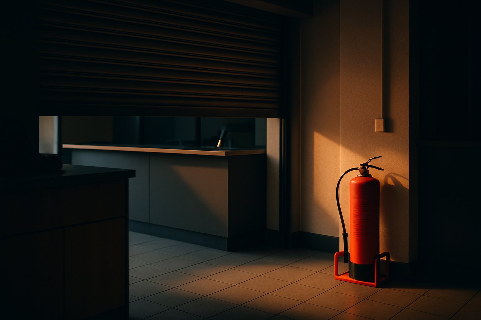Fire safety and security for shops, offices and commercial premises