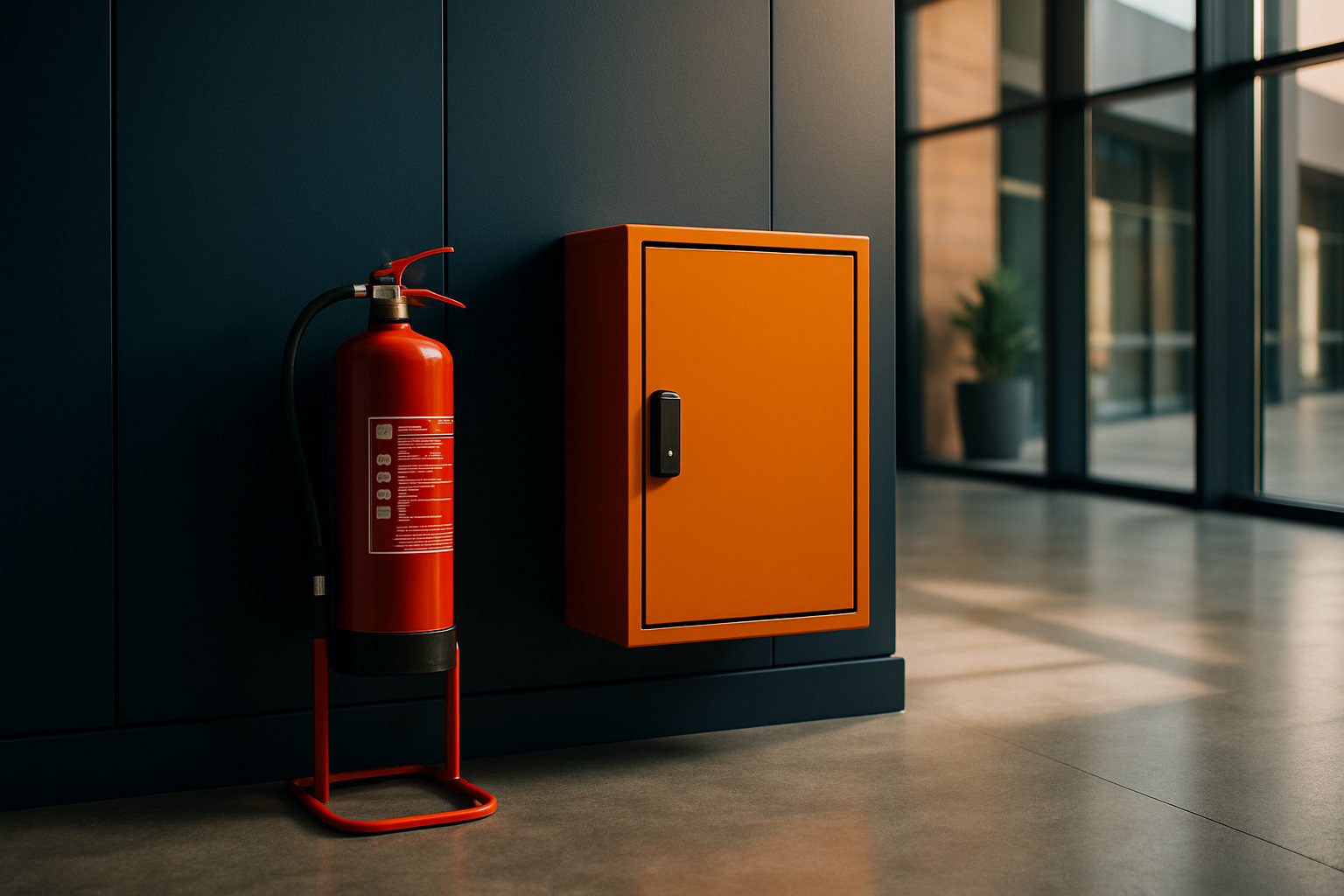 Fire safety equipment, signage and cabinets